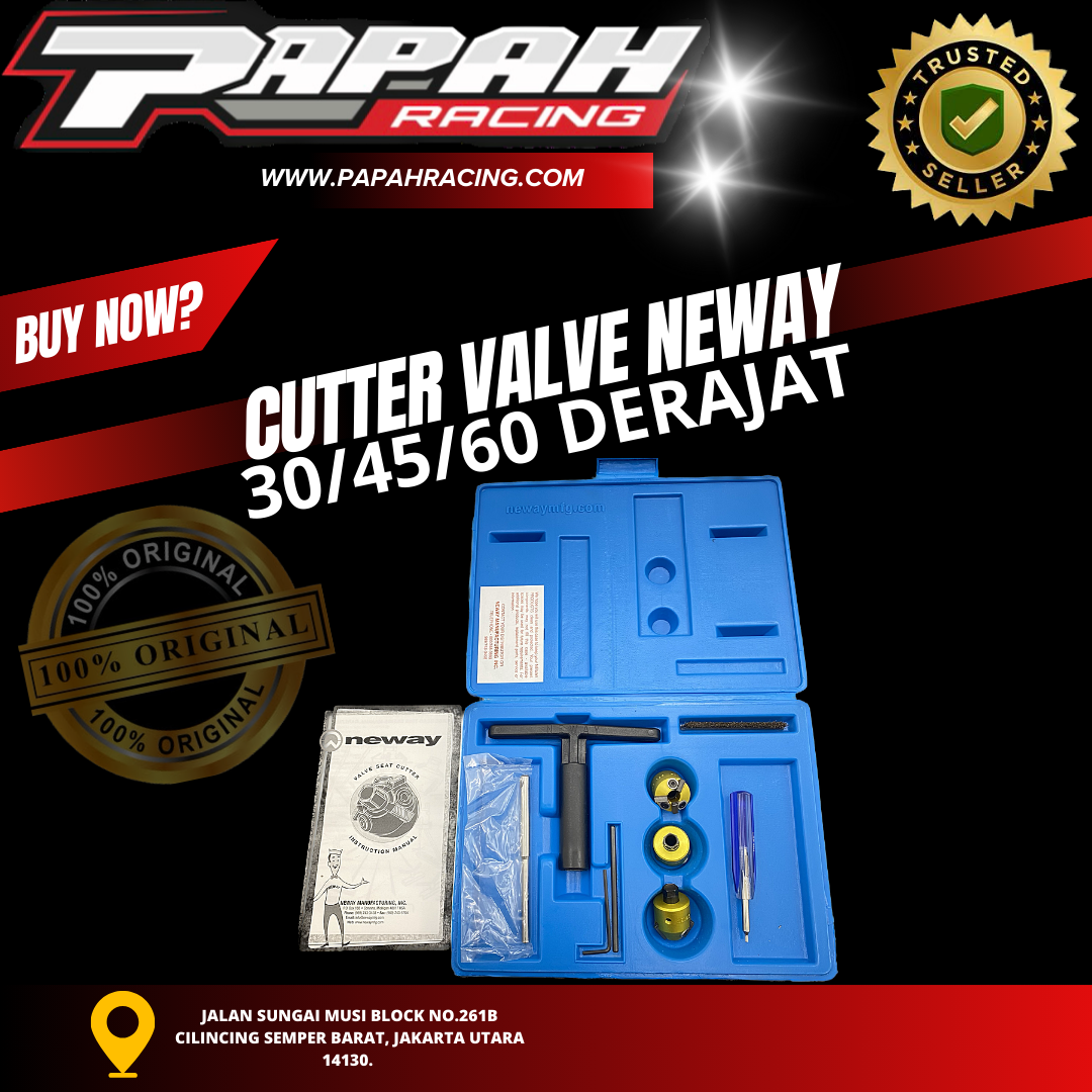 CUTTER VALVE NEWAY 30 DAN 45 DAN 60 DERAJAT